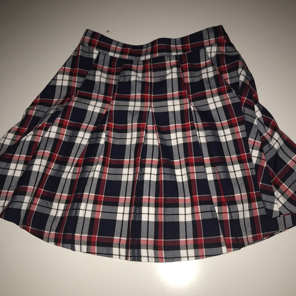 Plaid skirt